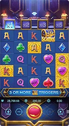 Majestic Treasures · Majestic Treasures 5x5 ग्रिड और सिंबल कॉम्बिनेशन गाइड